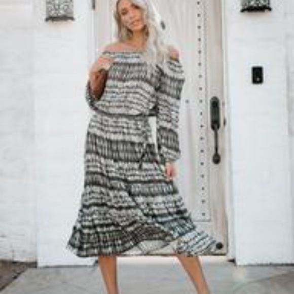 kaleidoscope midi dresses